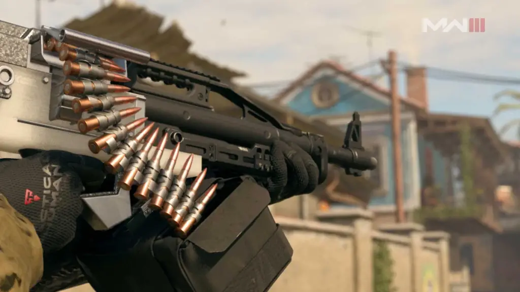 Anche le mitragliatrici leggere possono essere rifatte con i kit di conversione delle armi in MW3.