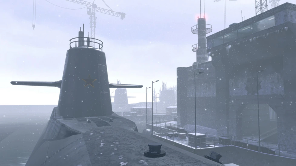 La sottobase è una mappa addormentata nella line-up di Modern Warfare 2. 