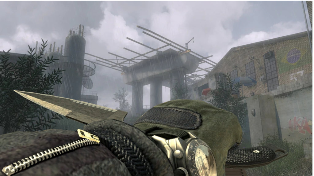 Il coltello tattico era una parte importante di Call of Duty Modern Warfare 2. 