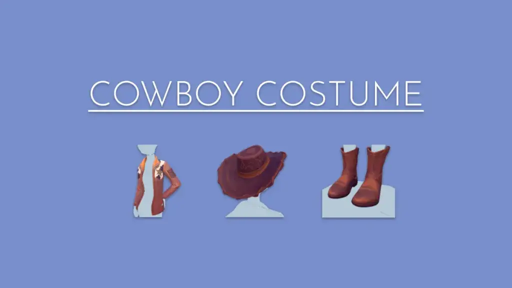costume di Halloween da cowboy DDV