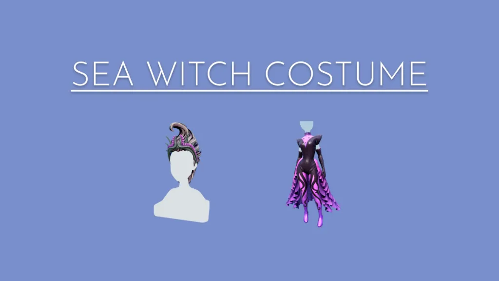 idea costume da strega del mare per halloween DDV