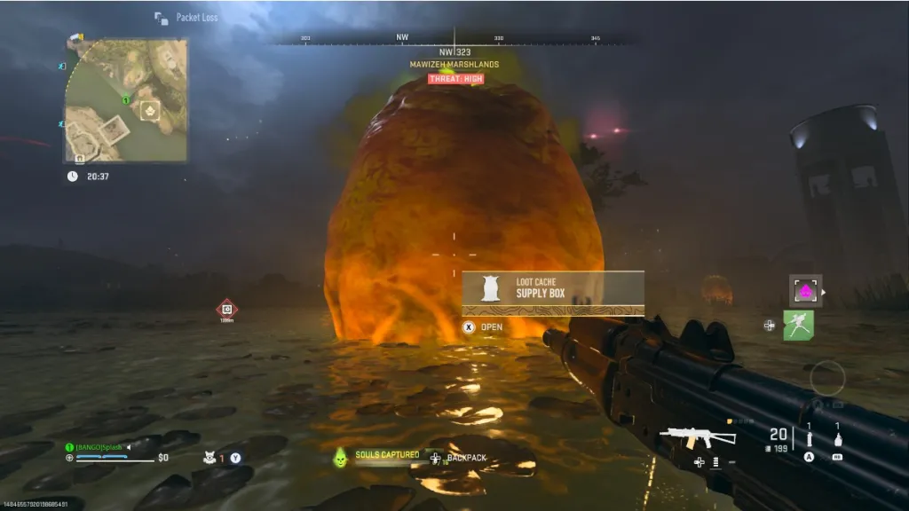 Nidi di spore in Warzone e DMZ.