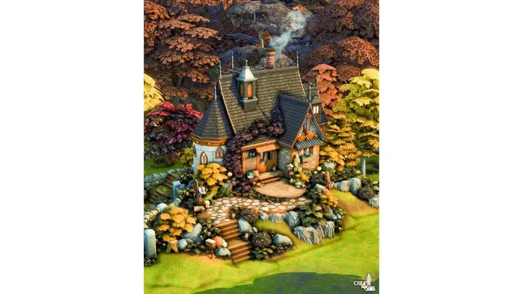 La buona casa delle streghe di @create4sims