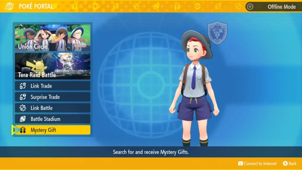 Regalo misterioso Pokemon Scarlatto