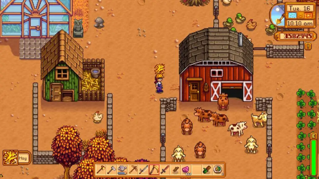 Stardew Valley: How To Get Hay to Feed Your Farm Animals