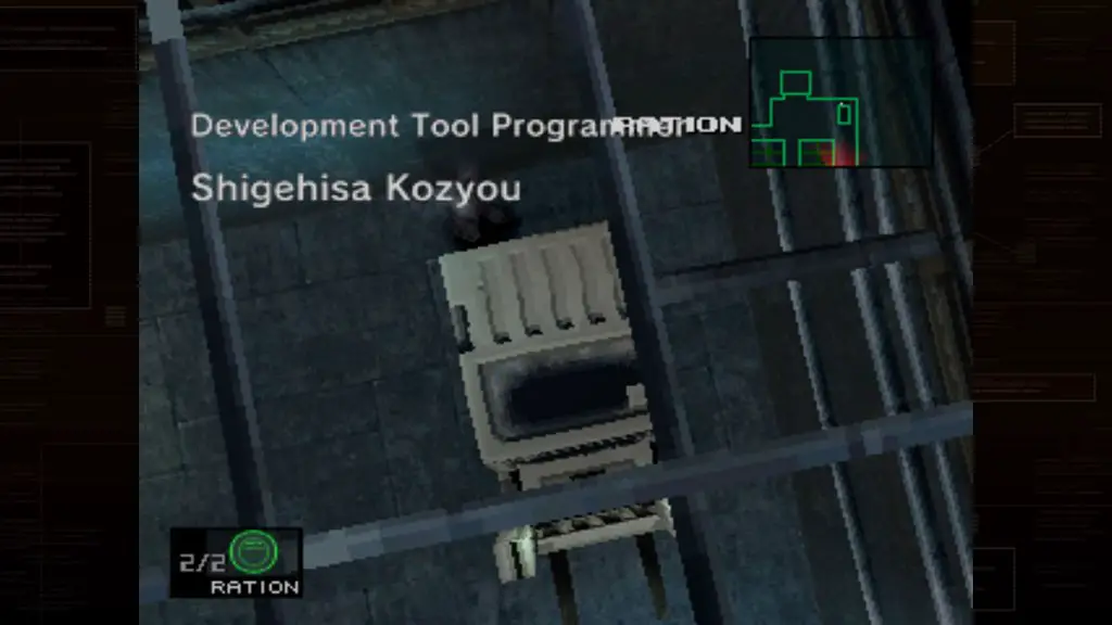 Carrello elevatore nella banchina di carico in metallo Gear Solid