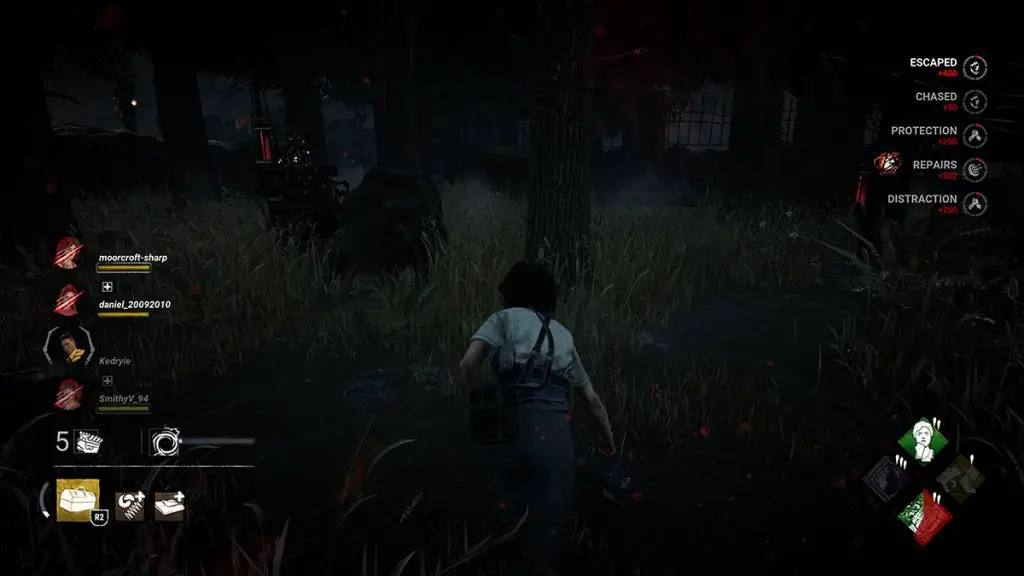 scappando dal killer-as-Ripley-in-dead-by-daylight