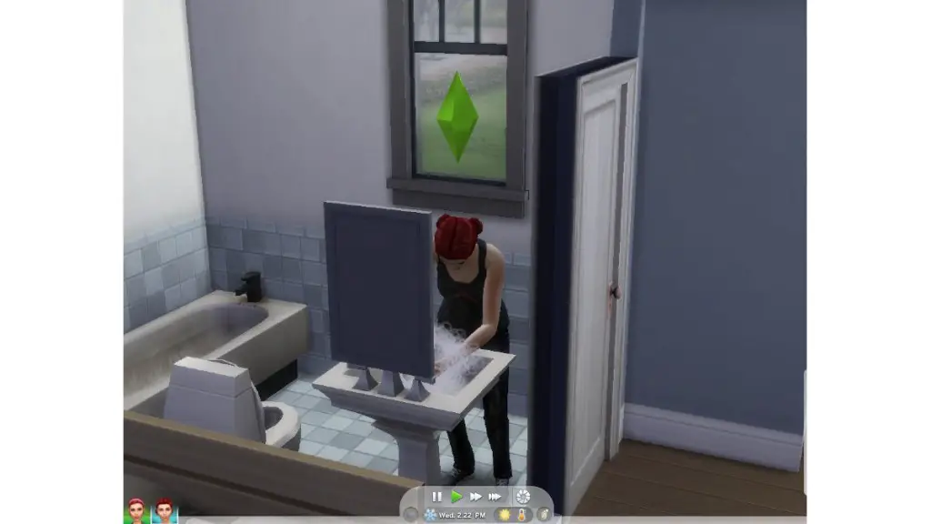Piatti del lavandino del bagno Sims 4