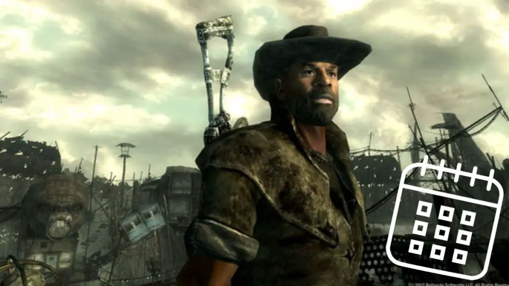 Immagine in primo piano della data di uscita della serie TV di Amazon Fallout