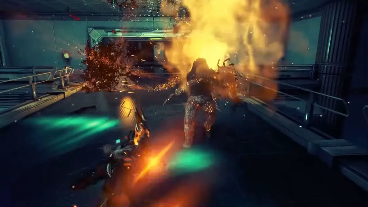 usando il calore sui nemici infestati in Warframe