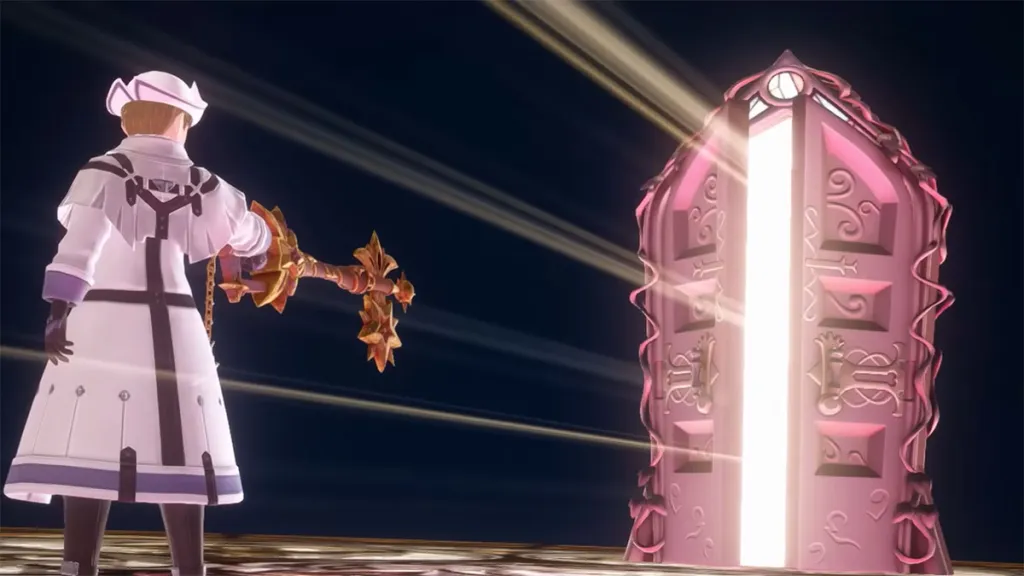 Porta-e-personaggio-dell'anello mancante di Kingdom Hearts