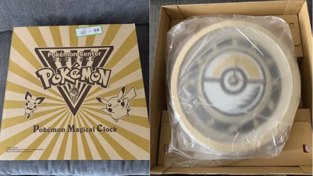 Orologio magico del Pokemon Center New York