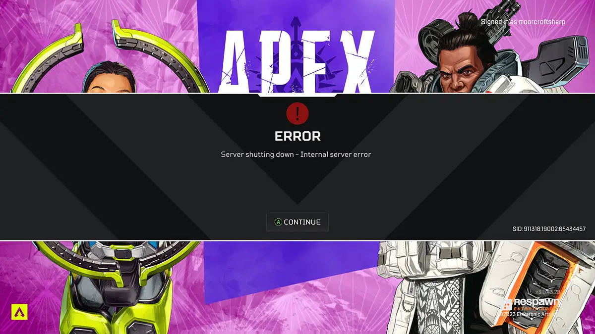 errore-server-interno-in-arresto-del-server-in-apex-legends