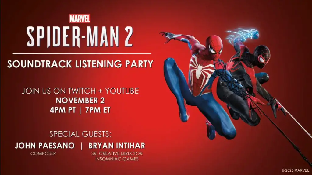 Festa d'ascolto di Spider-Man