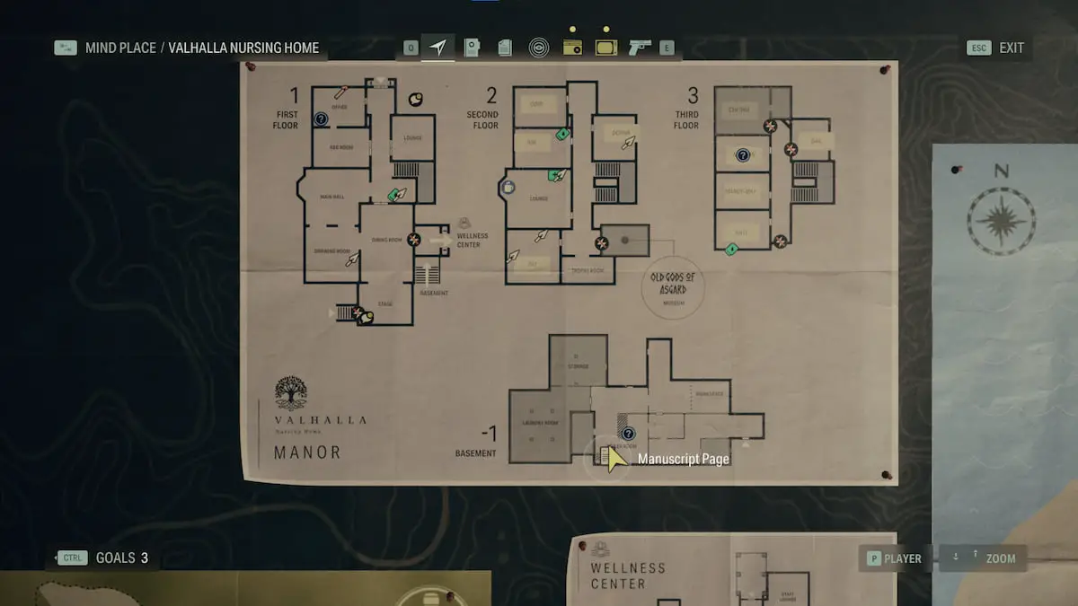 Posizione-della-pagina-manoscritta-8-a-Bright-Falls-in-Alan-Wake-2