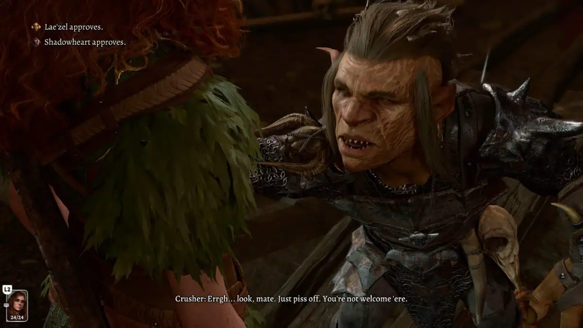 Non benvenuto qui Baldur's Gate 3