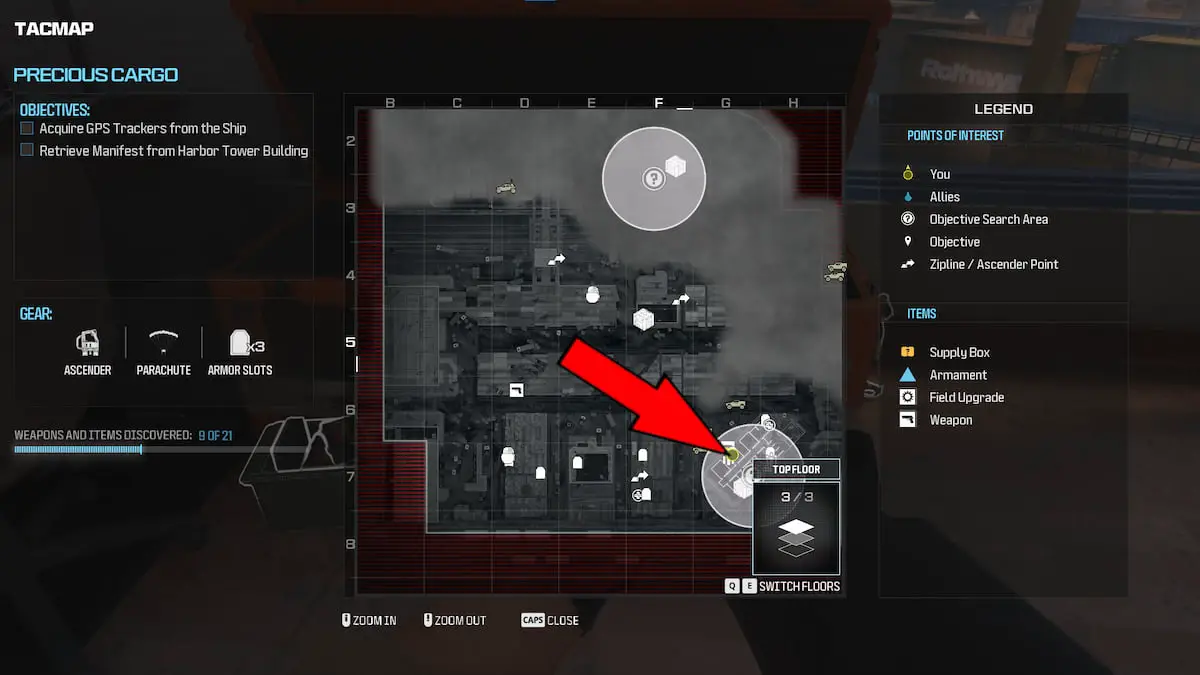Posizione RPK in Modern Warfare 3