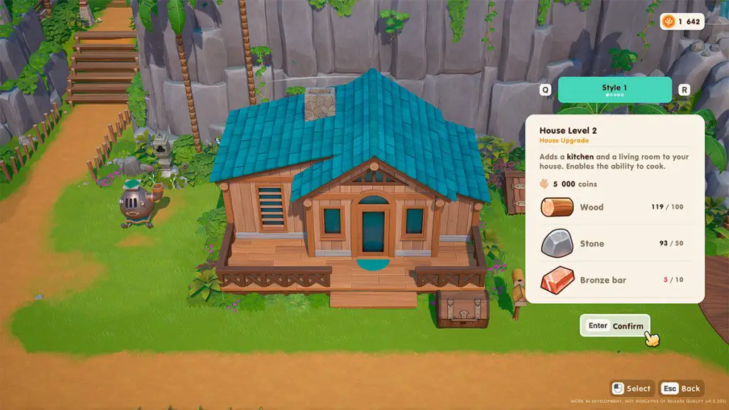 come ottenere una cucina a Coral Island