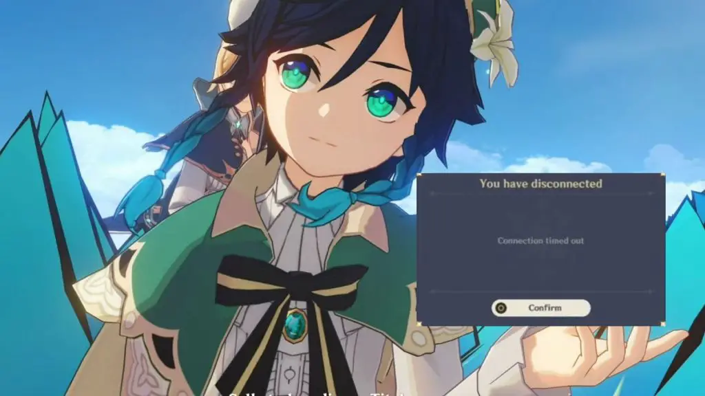 How to Fix the “Connection Timed Out Error” In Genshin Impact