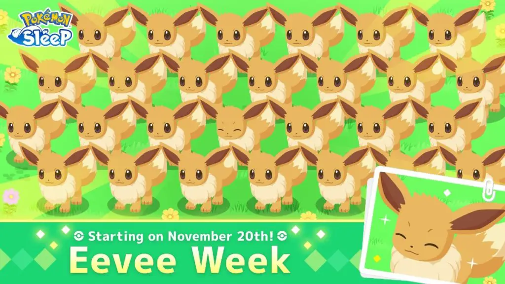 Settimana Pokémon Sleep Eevee: date, tutti i bonus e altro Pokémon Sleep Eevee Week: Dates, All Bonuses, & More