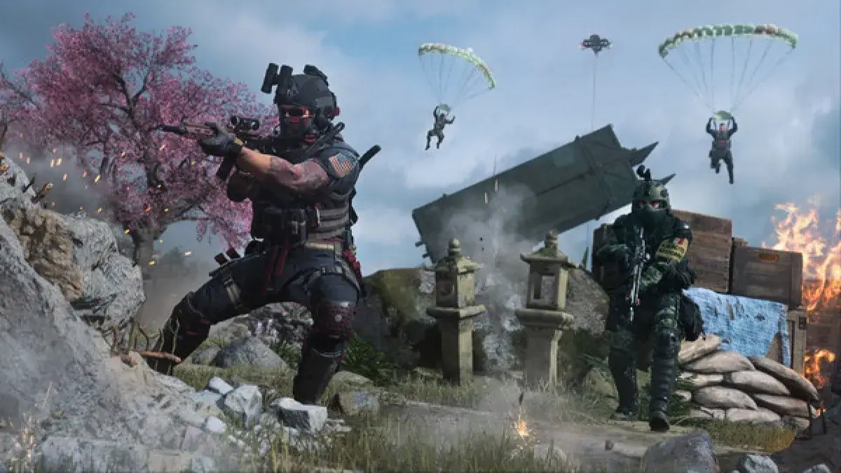 Paracadute di Warzone
