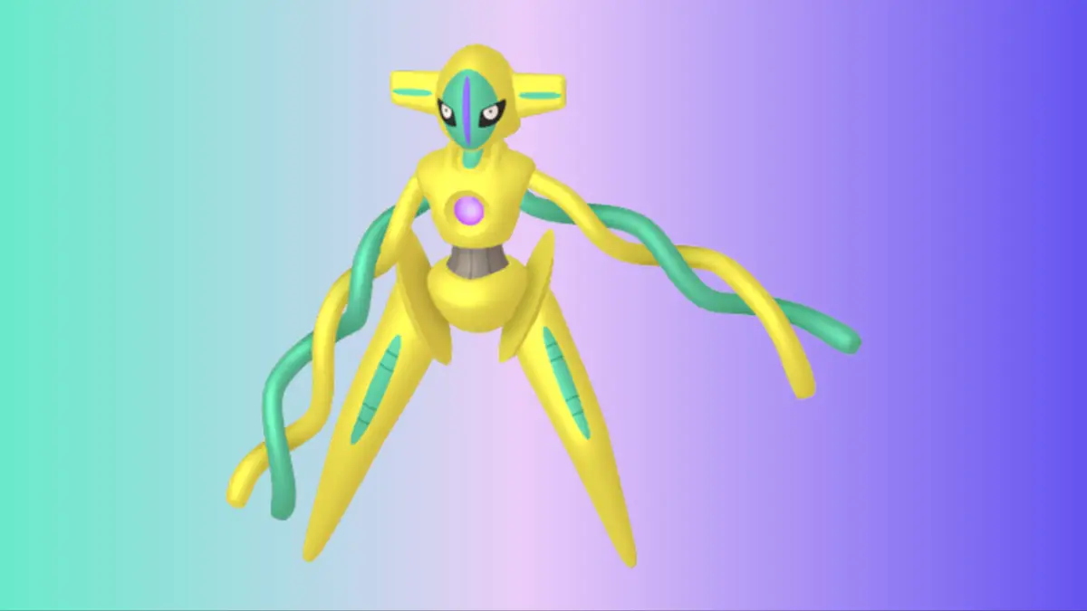 Deoxys Pokemon mitico cromatico