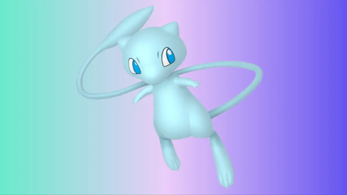 Mew Pokemon mitico brillante