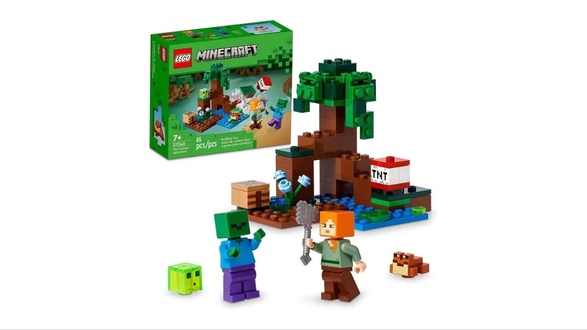 Set Avventura nella Palude LEGO Minecraft