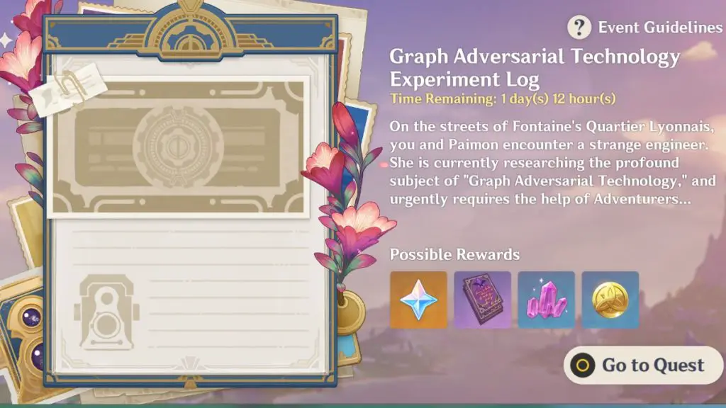 Genshin Impact Graph Adversarial Technology Event Guide
