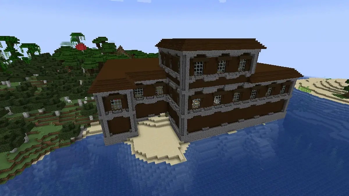 Woodland Mansion genera semi di Minecraft