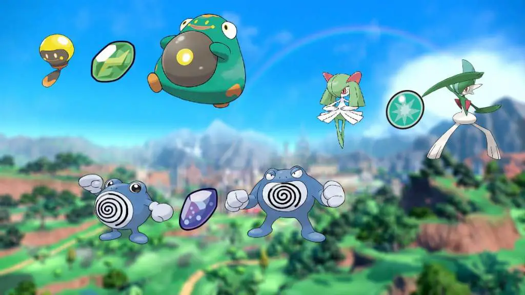 Pokemon che usano le pietre evolutive