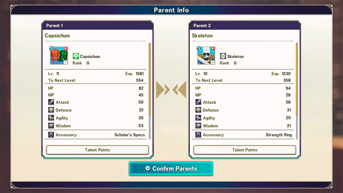 Dragon Quest Monsters Come funziona la sintesi