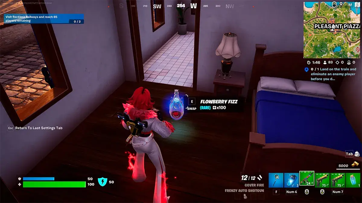 Fizz di Flowberry nella posizione di Fortnite