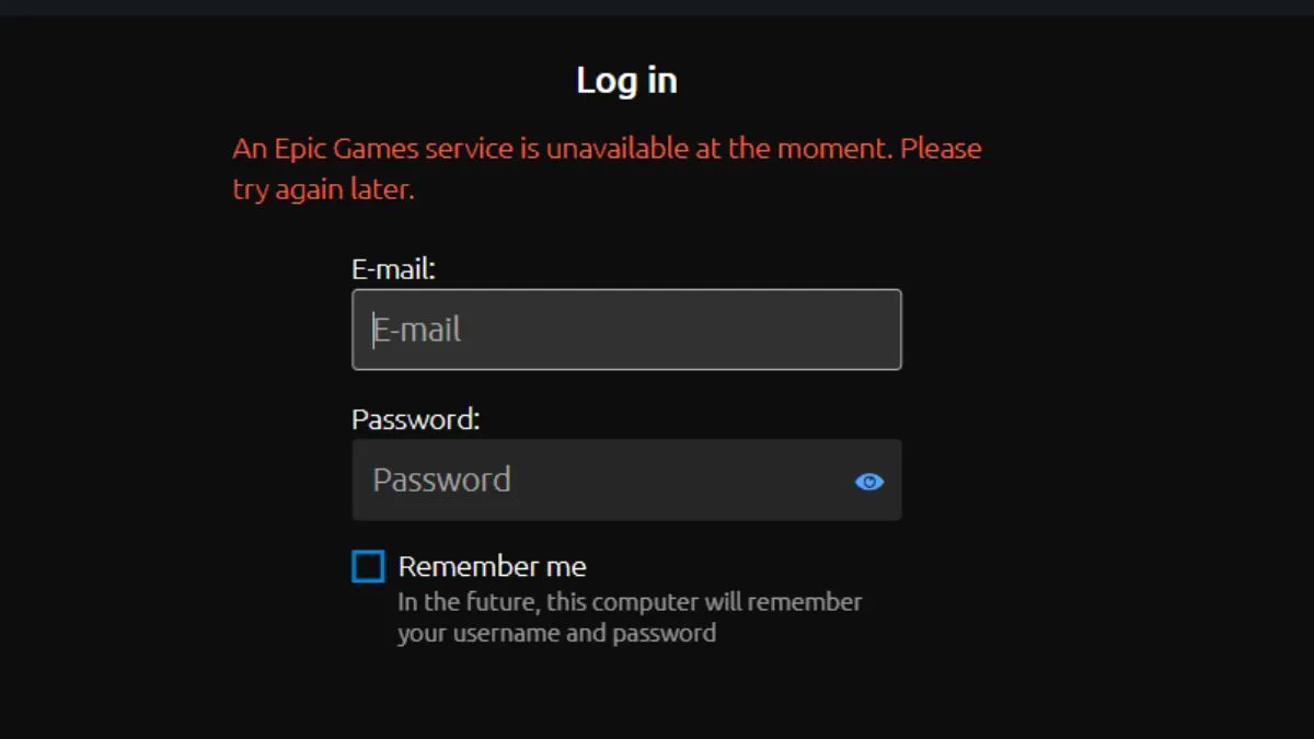Un servizio Epic Games non è disponibile Errore Ubisoft Connect