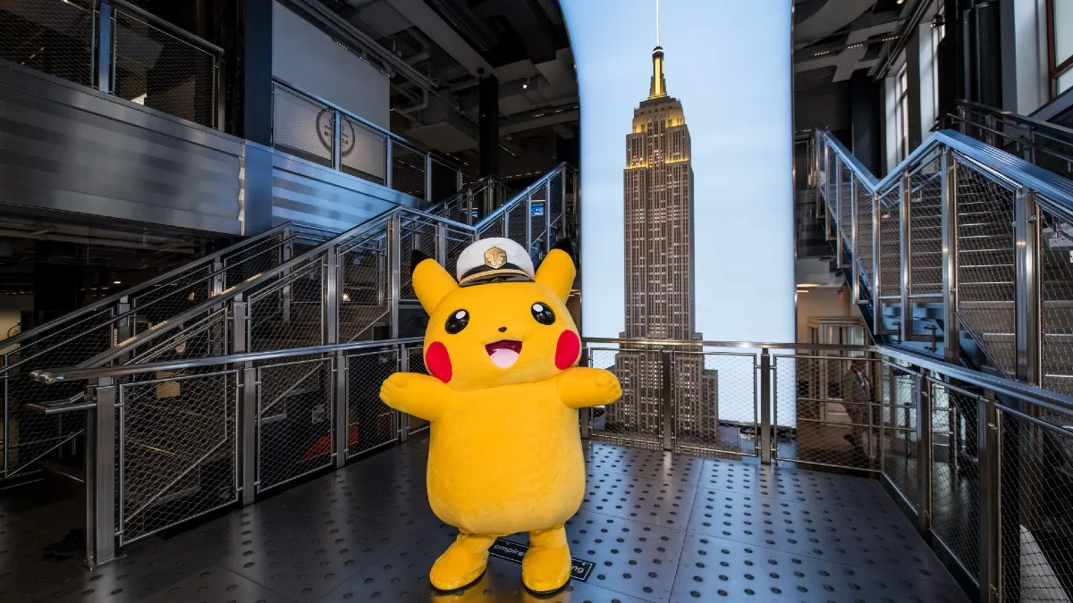 Celebrazione del Pokemon Day 2024 nell'Empire State Building