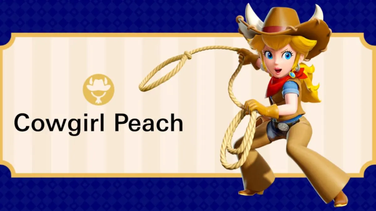 Cowgirl Peach Principessa Peach Showtime