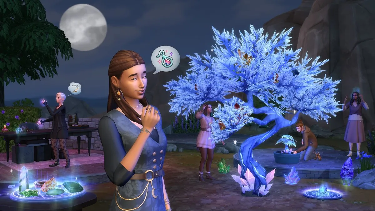 Sims 4 Creazioni di cristalli Nuovi oggetti Crea un Sim
