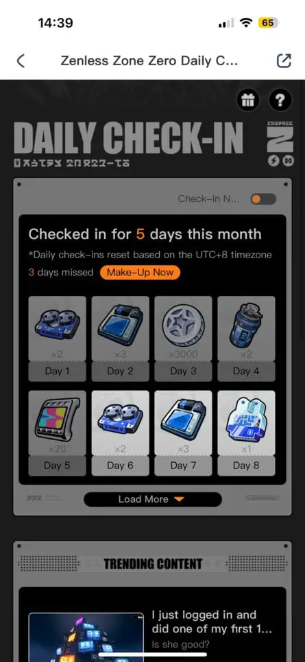 Zenless Zone Zero: come effettuare il check-in giornaliero 6