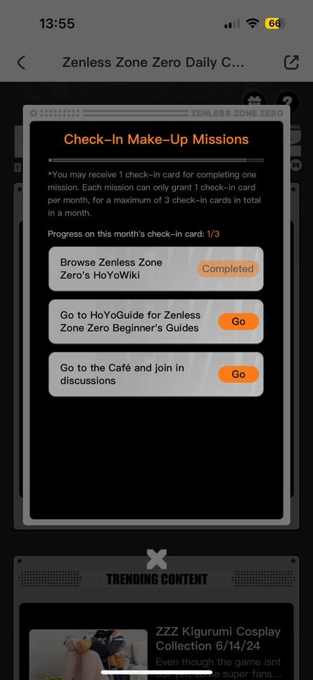 Zenless Zone Zero: come effettuare il check-in giornaliero 13