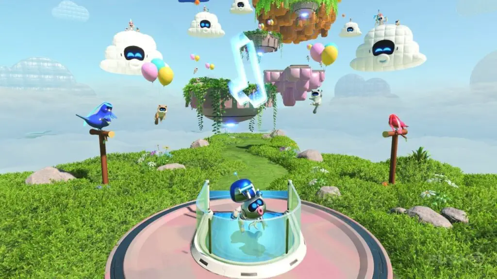 Astro Bot: Helium Heights - Tutti gli oggetti da collezione e come andare più veloci