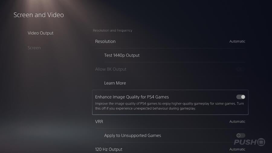 Come abilitare la guida alle modalità e alle impostazioni di PS5 Pro 2