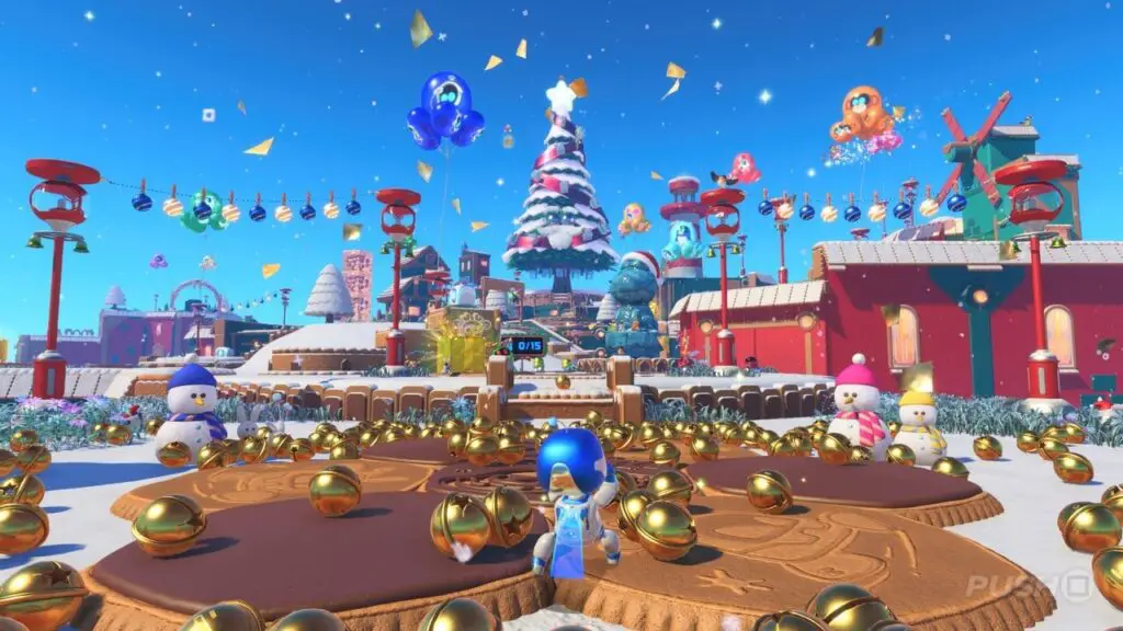 Astro Bot: Winter Wonder - Tutti gli oggetti da collezione: robot, regali