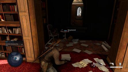 Sniper Elite Resistance: File O 'Facts - Come recuperare le prove che implicano i membri della resistenza all'interno della Guida della Biblioteca 3