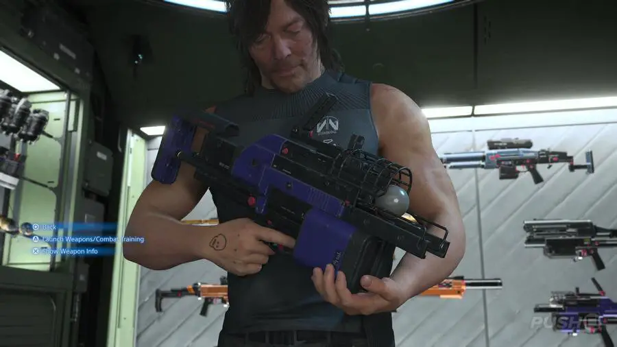 Death Stranding 2: tutte le armi e come farle guidare 12