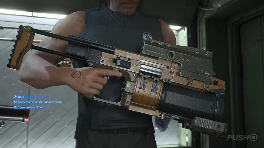 Death Stranding 2: tutte le armi e come farle guidare 18