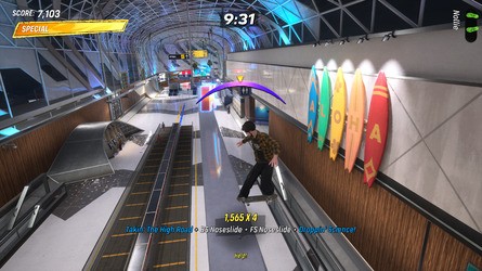 Tony Hawk's Pro Skater 3 + 4: Walkthrough dell'aeroporto - Tutti i gol del parco e oggetti da collezione 8