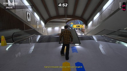 Tony Hawk's Pro Skater 3 + 4: Walkthrough dell'aeroporto - Tutti i gol del parco e oggetti da collezione 33