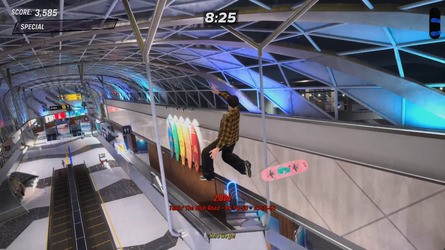 Tony Hawk's Pro Skater 3 + 4: Walkthrough dell'aeroporto - Tutti i gol del parco e oggetti da collezione 5