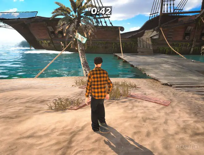 Tony Hawk's Pro Skater 3 + 4: Skater Island Walkthrough - Tutti i gol del parco e oggetti da collezione 3