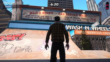 Tony Hawk's Pro Skater 3 + 4: Los Angeles Walkthrough - Tutti i gol del parco e oggetti da collezione 16